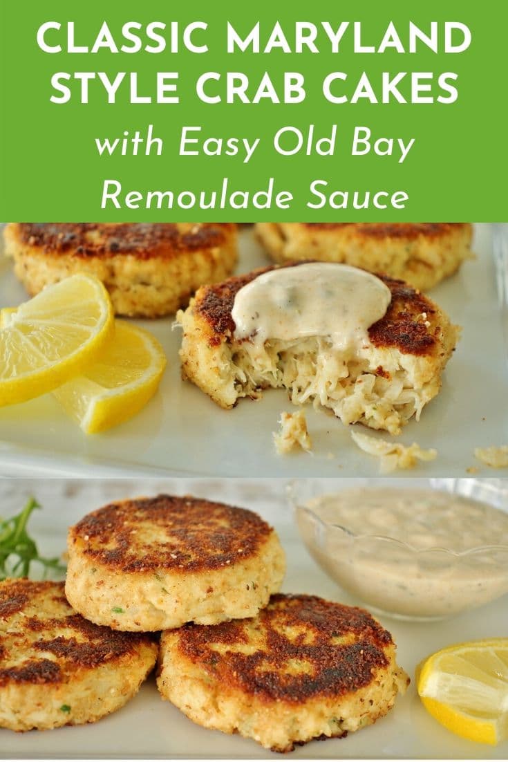 Maryland Style Old Bay Crab Cakes - Mission Food Adventure