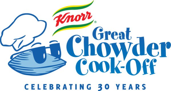 a logo that says Knorr Great Chowder Cook-Off Celebrating 30 Years