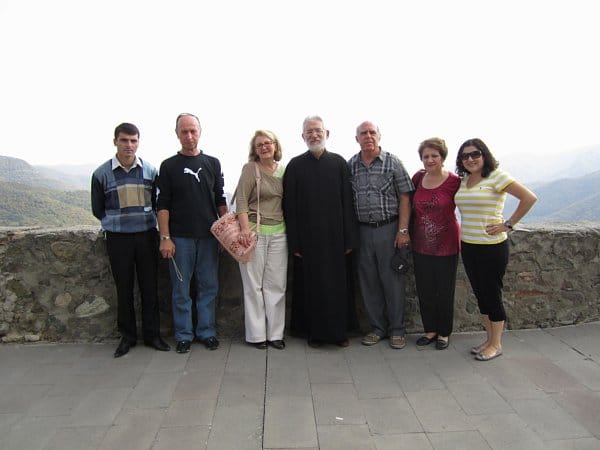 A group of people posing for the camera