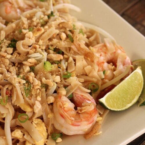 Authentic Shrimp Pad Thai - Mission Food Adventure