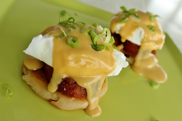 Thai Coconut Shrimp Eggs Benedict - The Endless Meal®