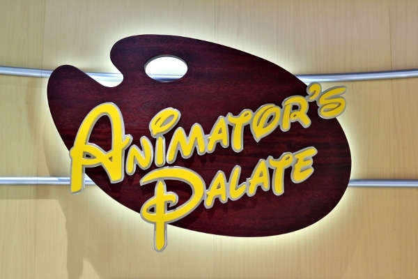 a sign that says Animator\'s Palate