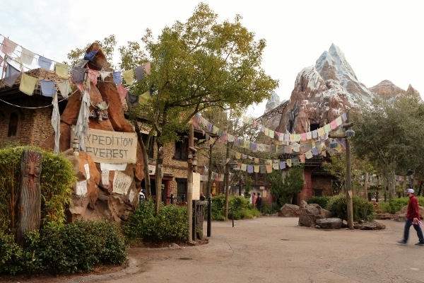 exterior of Expedition Everest at Disney\'s Animal Kingdom theme park