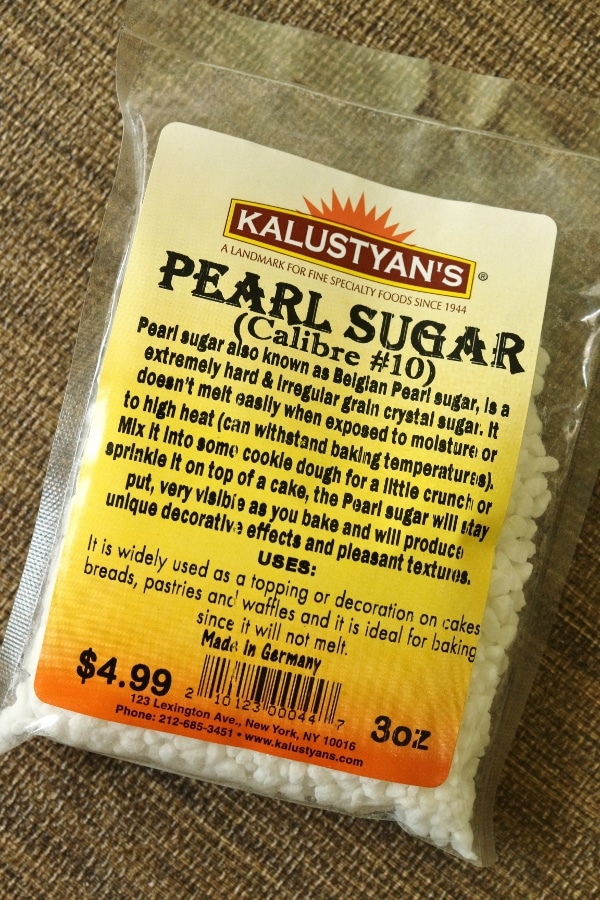 a package of pearl sugar