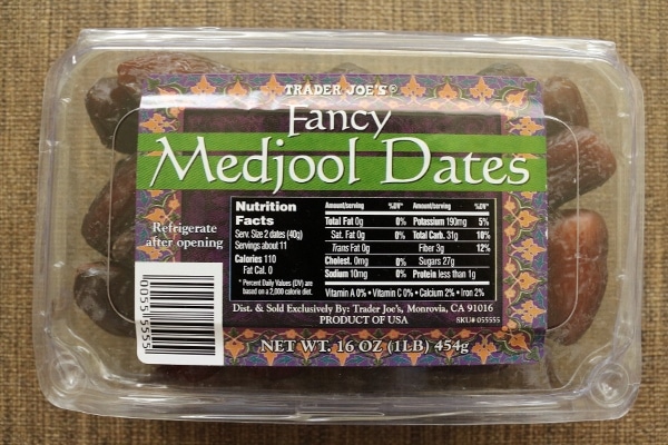 a package of fancy medjool dates