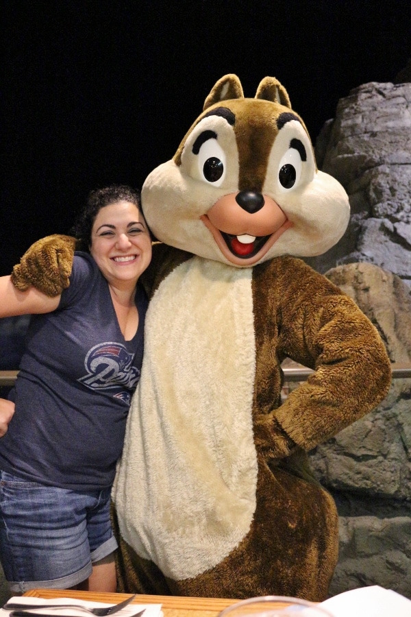 A woman posing with Chip