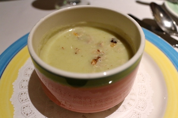 A bowl of soup