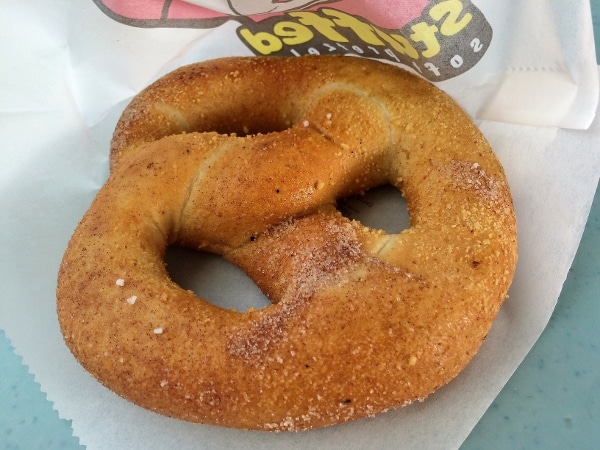 a soft pretzel