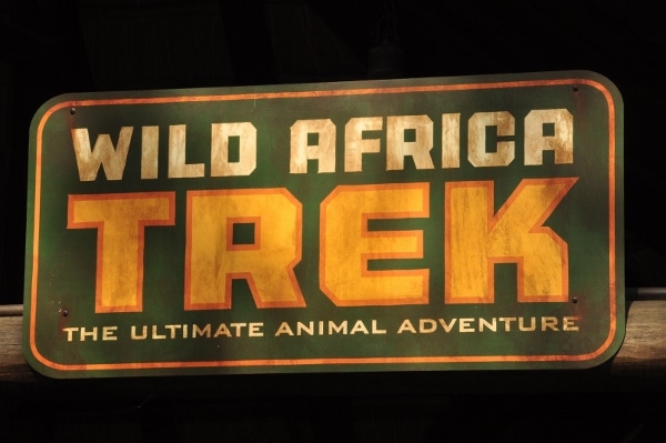 a sign that says Wild Africa Trek