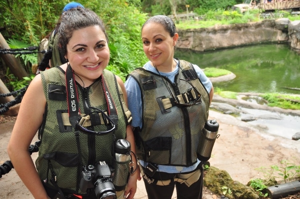 two women posing for the camera