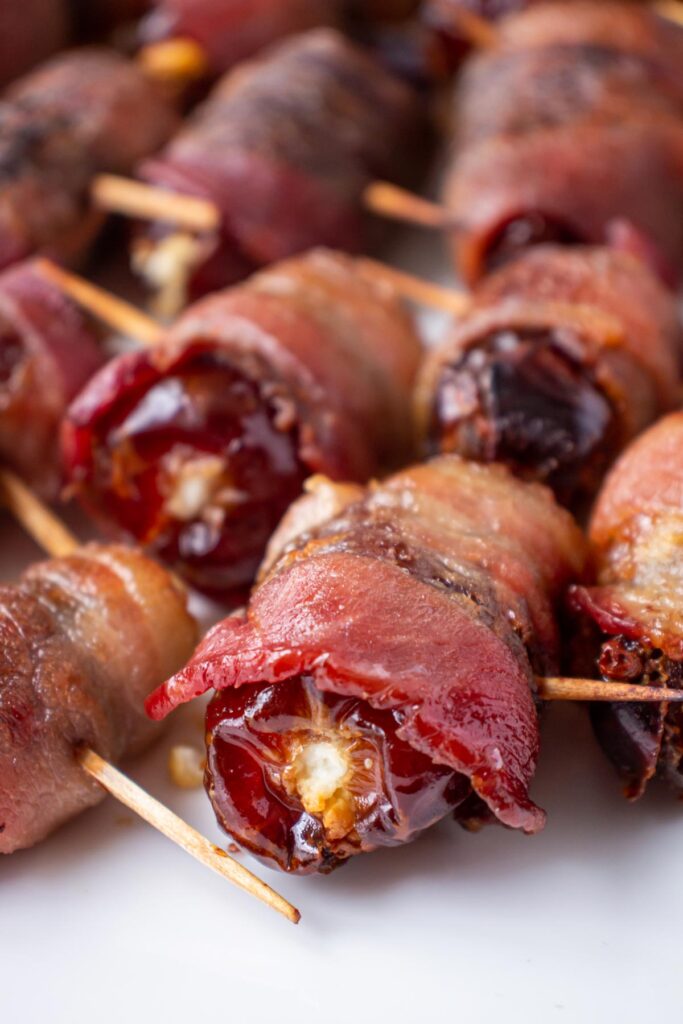 Devils on Horseback (Bacon Wrapped Dates with Goat Cheese) Mission