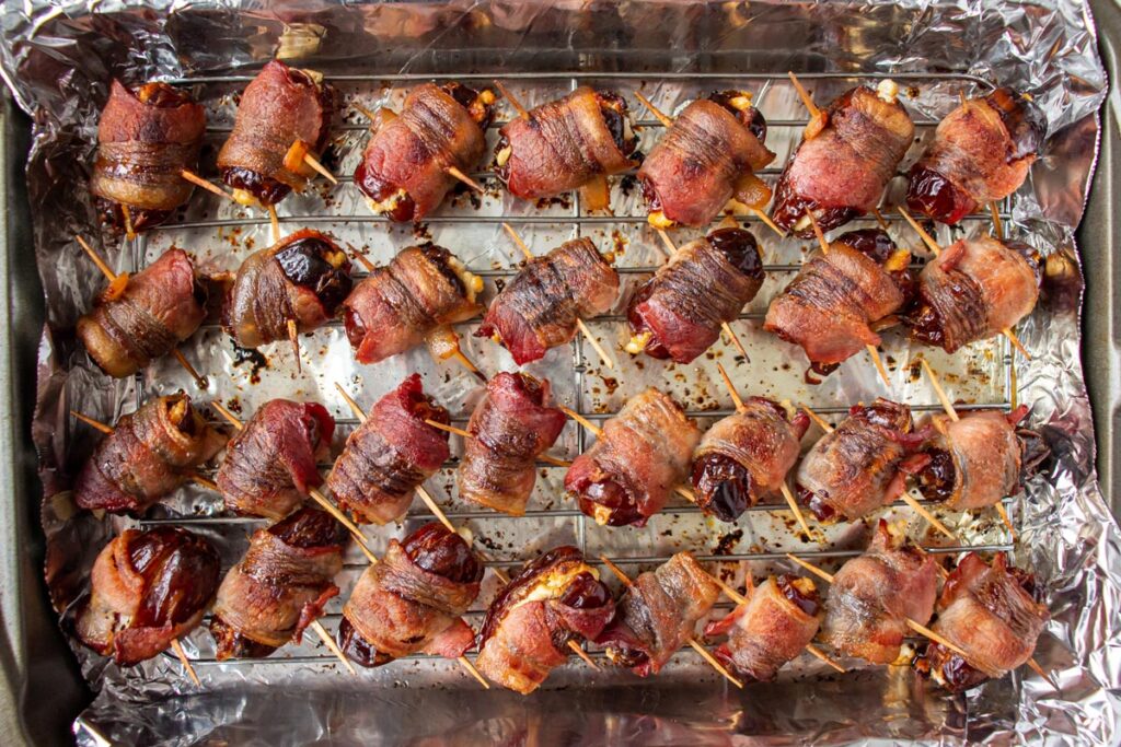 Devils on Horseback (Bacon Wrapped Dates with Goat Cheese) Mission
