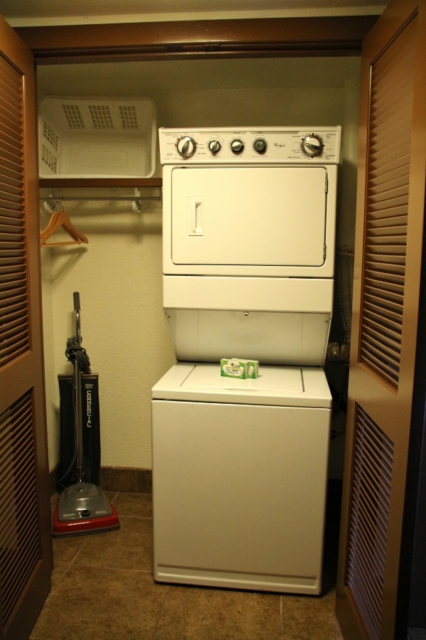 a stackable washer and dryer