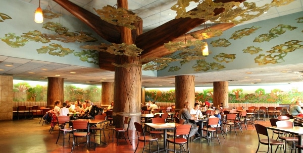 the interior of The Mara dining area at Disney\'s Animal Kingdom Lodge