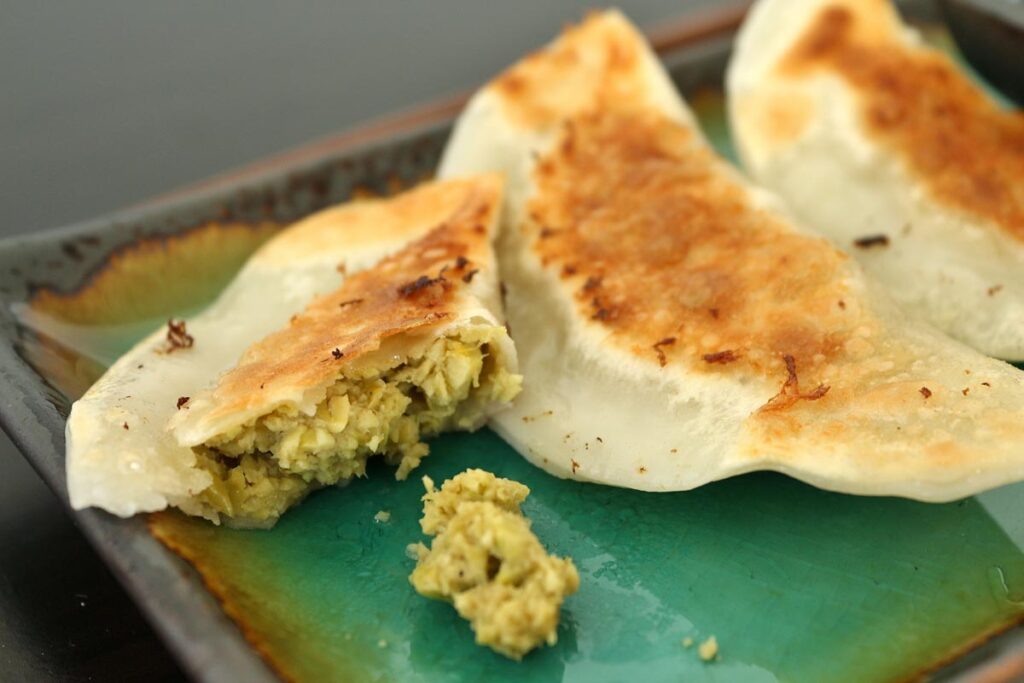 Easy Edamame Dumplings Recipe Mission Food Adventure