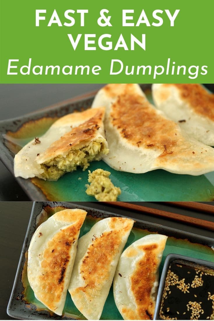Easy Edamame Dumplings Recipe Mission Food Adventure