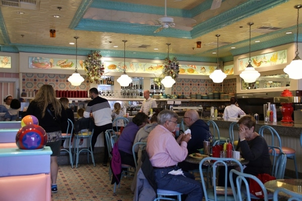 people dining inside Beaches & Cream Soda Shop