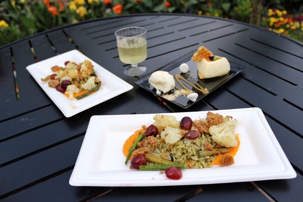 plates of food from The Honey Bee-stro on a table