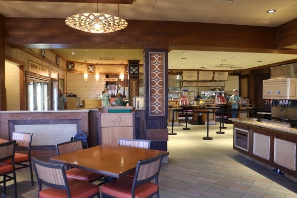 interior of Capt. Cook\'s at Disney\'s Polynesian Village Resort