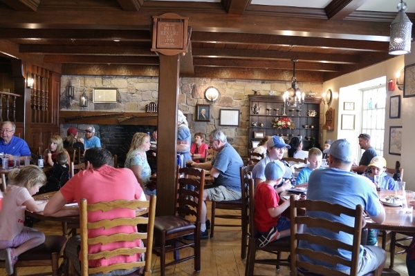 a dining room in Liberty Tree Tavern