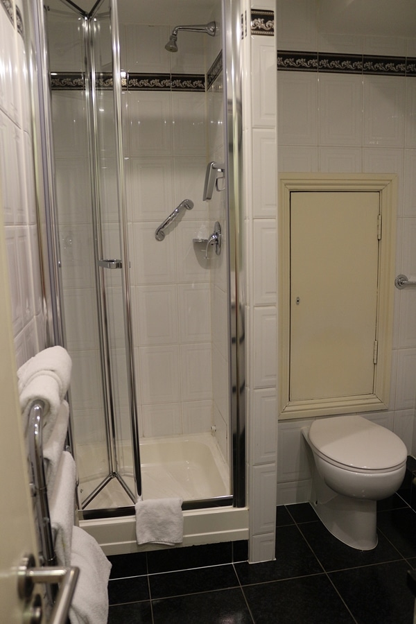 a hotel bathroom