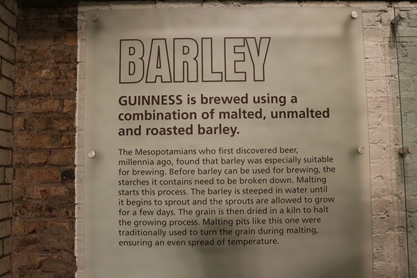 another sign about Barley