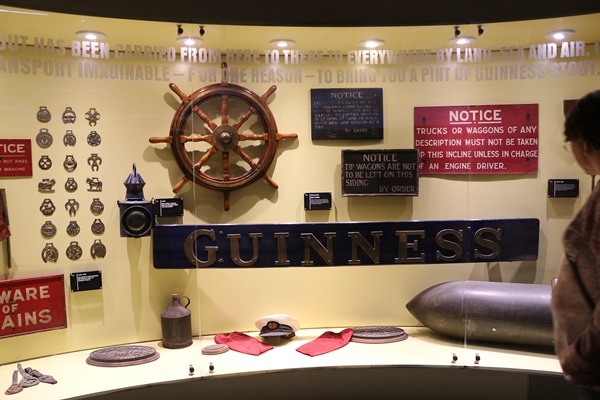 a museum display
