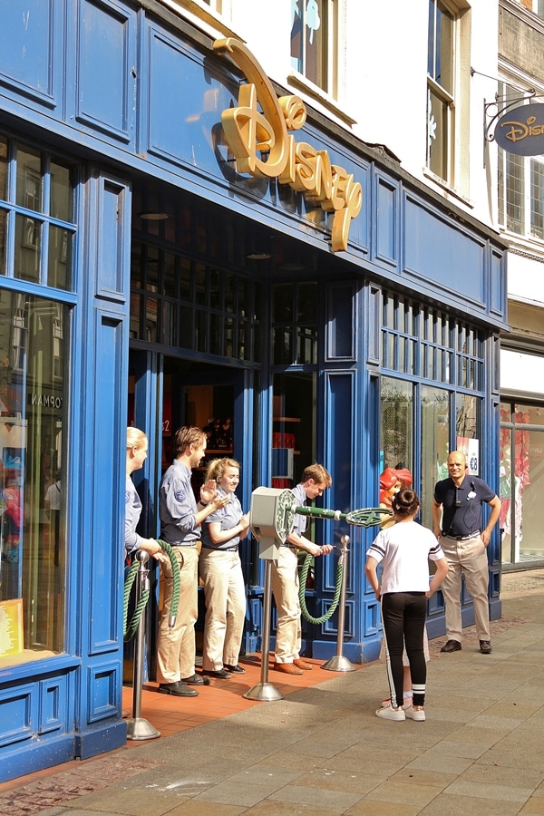 exterior of the Disney Store in Dublin, Ireland