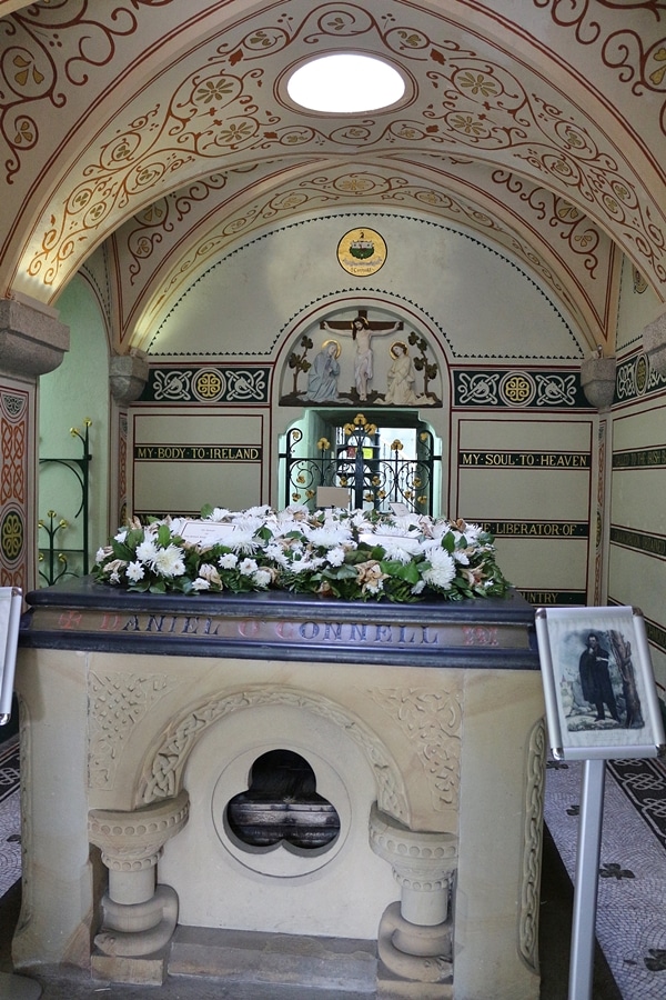 interior of a crypt