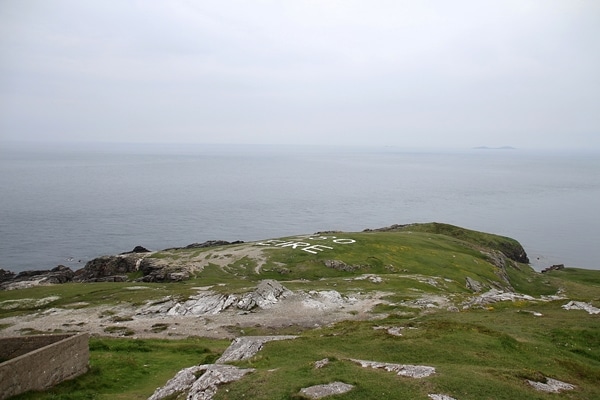 a view from Malin Head, Ireland