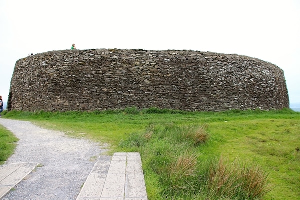 a round stone fort