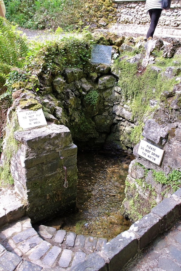 A stone well