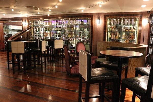 interior of a restaurant dining room