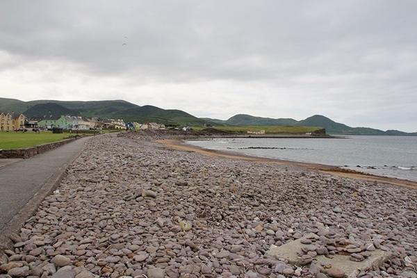 A rocky beach