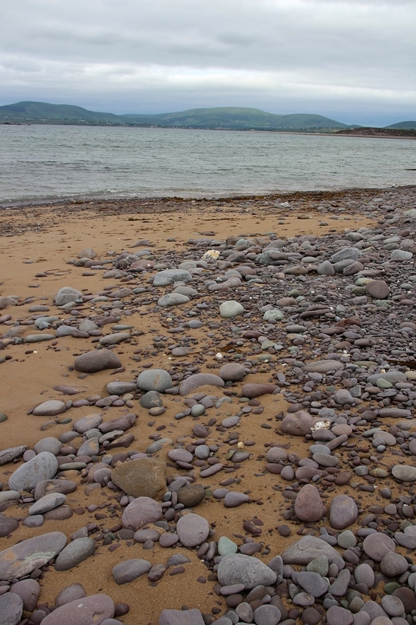 A rocky beach