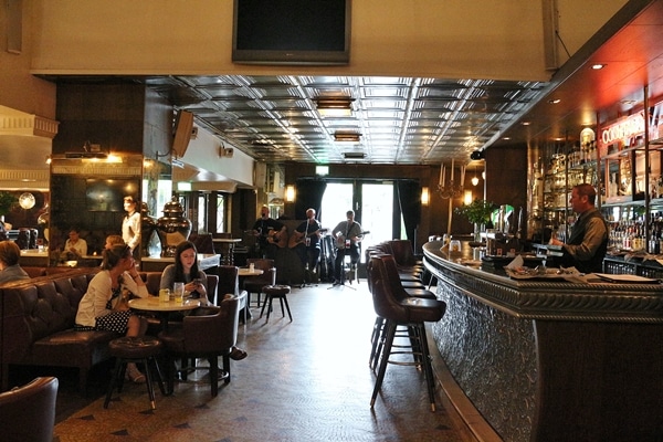 interior of a restaurant