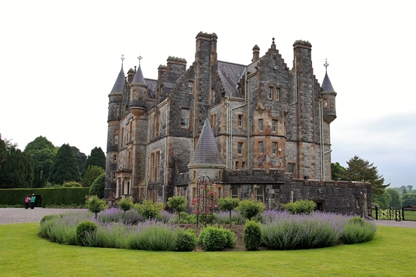 Blarney House surrounded by gardens