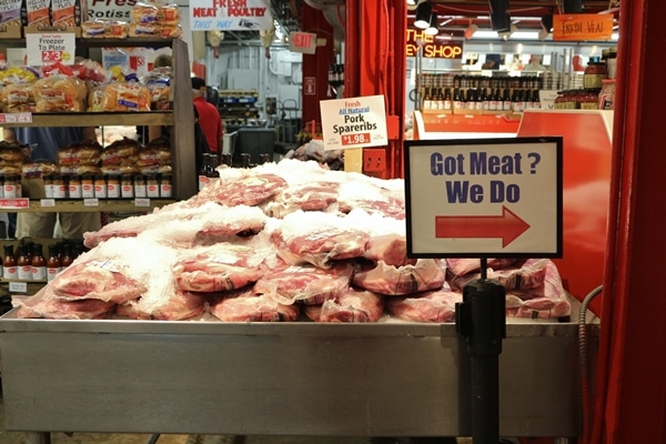 A store filled with lots of food