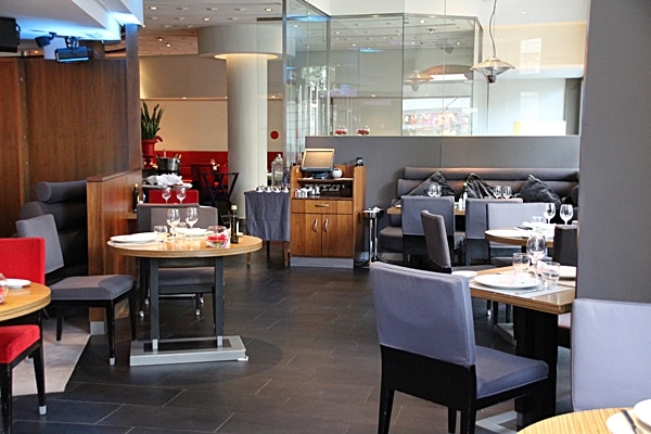 a modern looking restaurant dining room