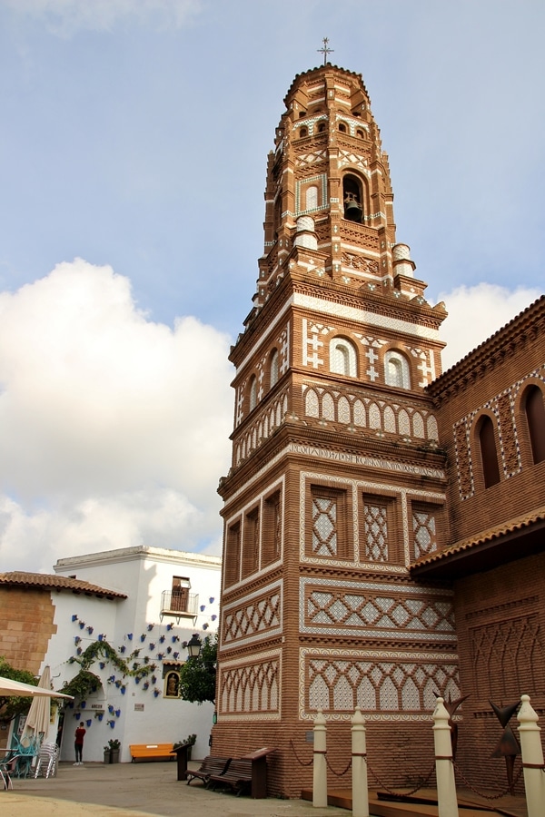 a building with a tall tower