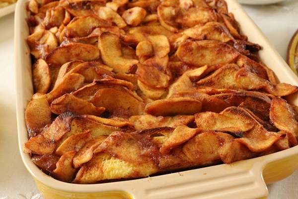 Baked Cinnamon Apple French Toast | Mission: Food