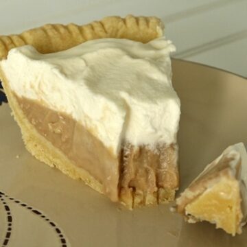 Earl Grey Cream Pie