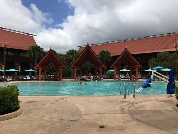 a hotel swimming pool