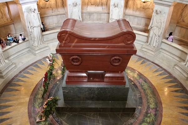 view of Napoleon\'s tomb