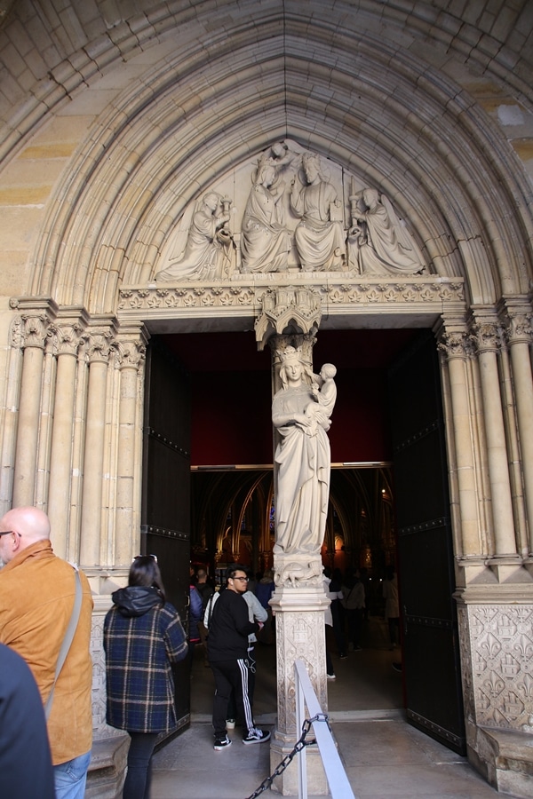 carved stone entrance to a church