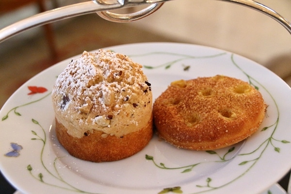 pastries on a plate