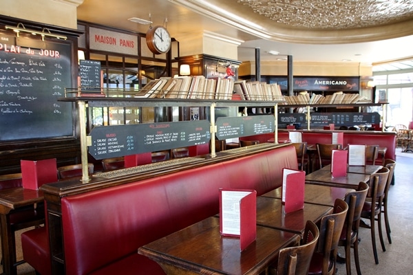 interior of a restaurant