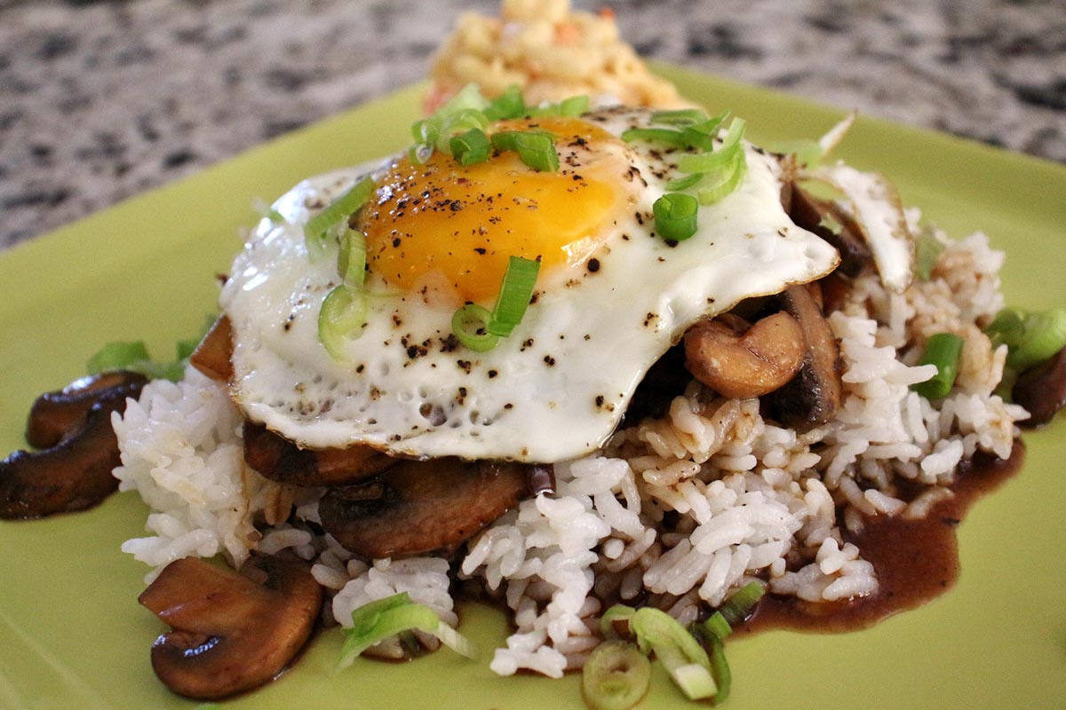 Hawaiian Loco Moco Hamburger Steak With Gravy Mission Food Adventure