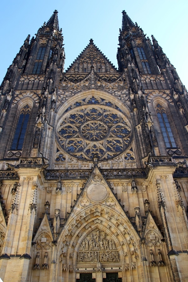 a large old stone cathedral