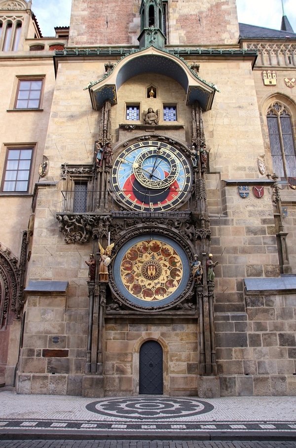 the Astronomical Clock in Prague